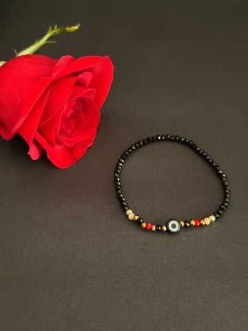 BLACK Evil Eye Bracelet