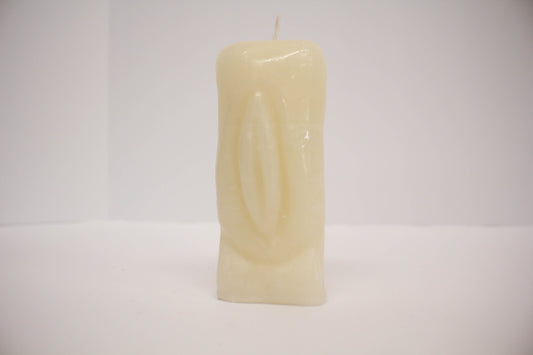 White Vagina Candle