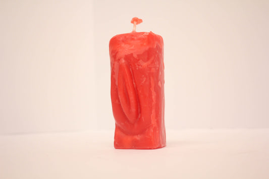 Red Vagina Candle