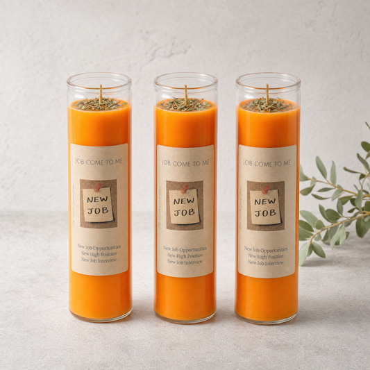 New Job Candle