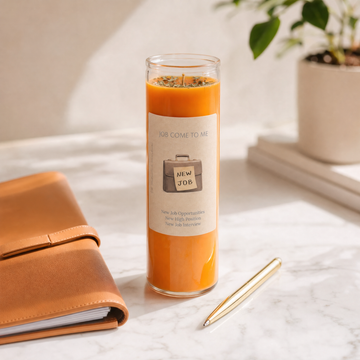 New Job Candle