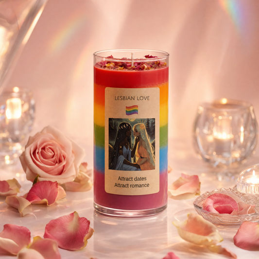 Lesbian Love Ritual Candle